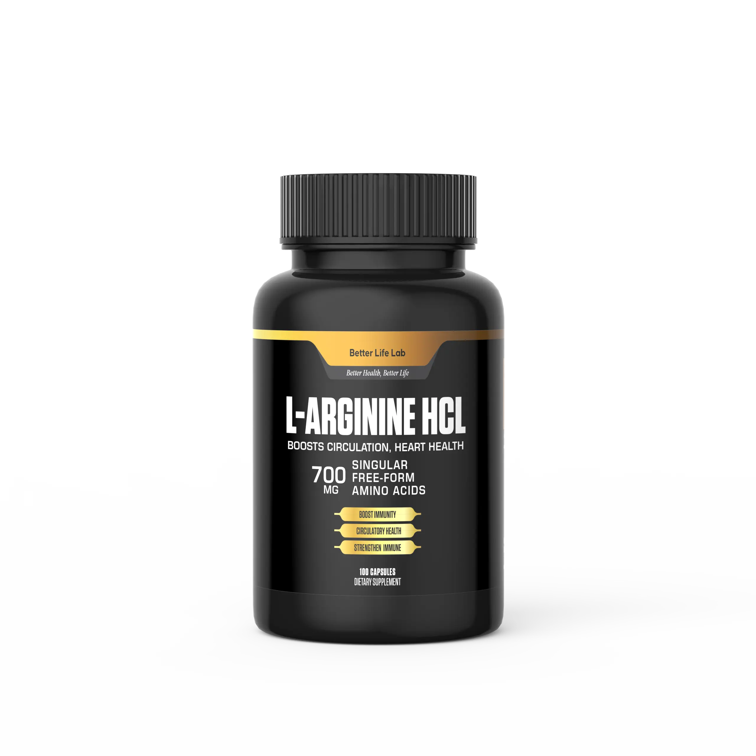 Better Life Lab L-Arginine HCl – Advanced Support for Circulation, Recovery & Immune Health - Premium Health Supplement - Image 1