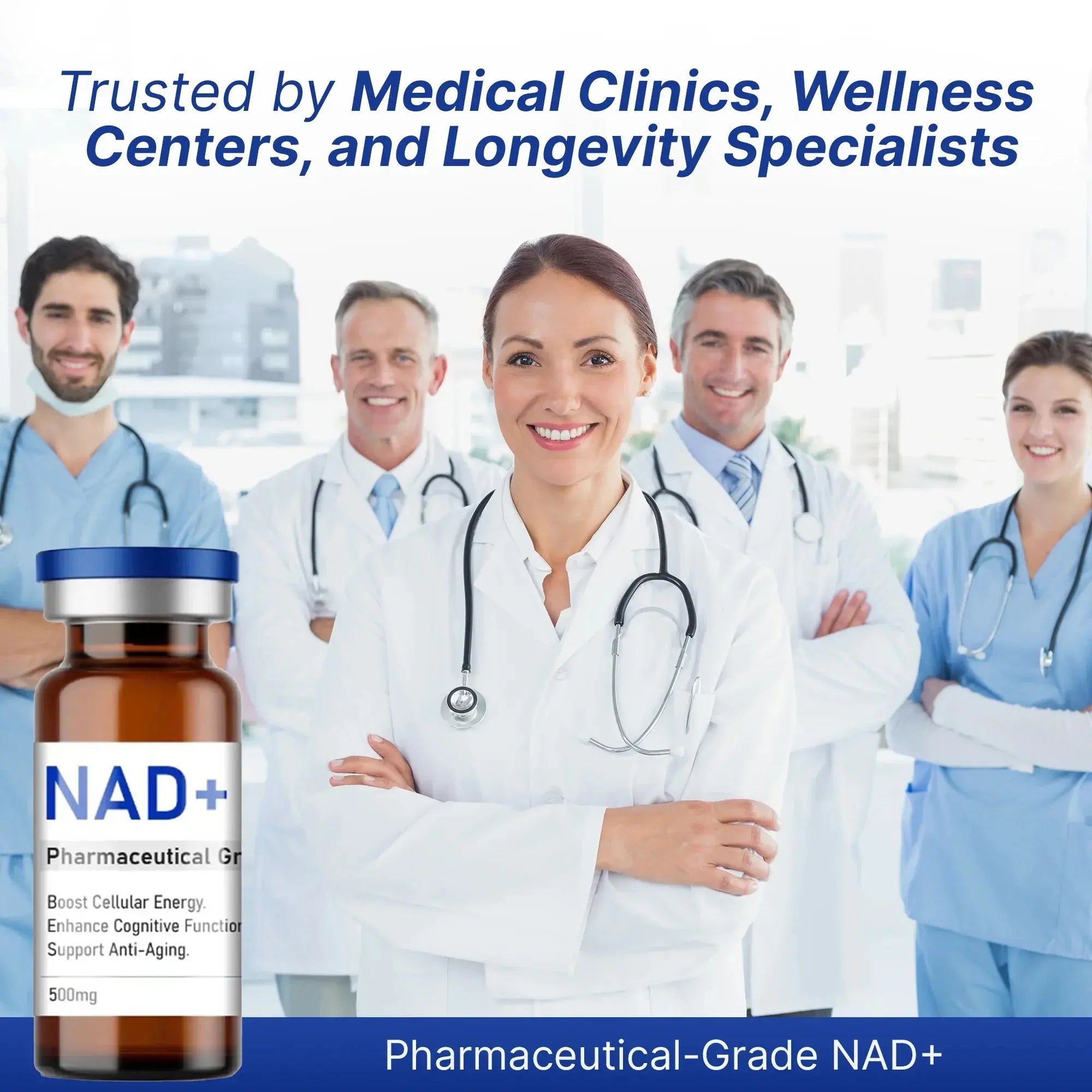 Pharmaceutical-Grade NAD+ Injection 500mg – Wholesale for Clinics & Practitioners - Better Life Lab