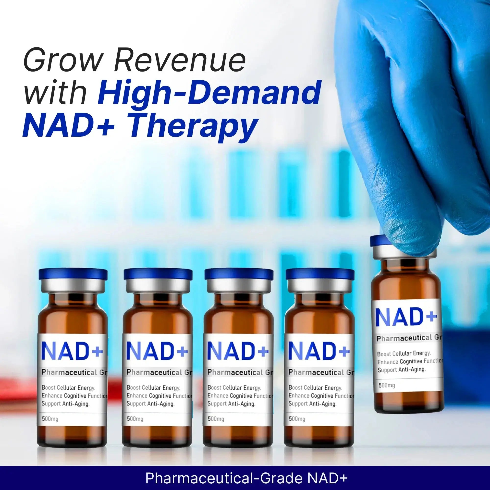 Pharmaceutical-Grade NAD+ Injection 500mg – Wholesale for Clinics & Practitioners - Better Life Lab
