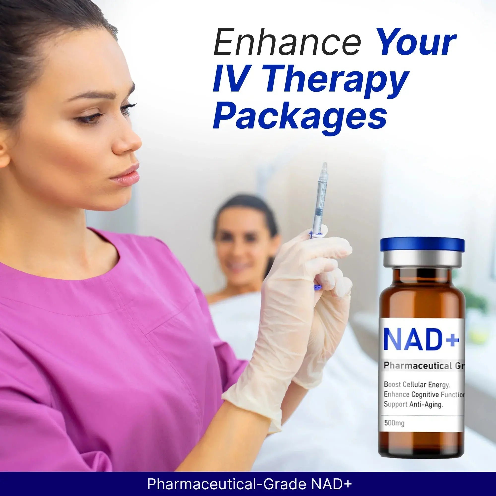 Pharmaceutical-Grade NAD+ Injection 500mg – Wholesale for Clinics & Practitioners - Better Life Lab