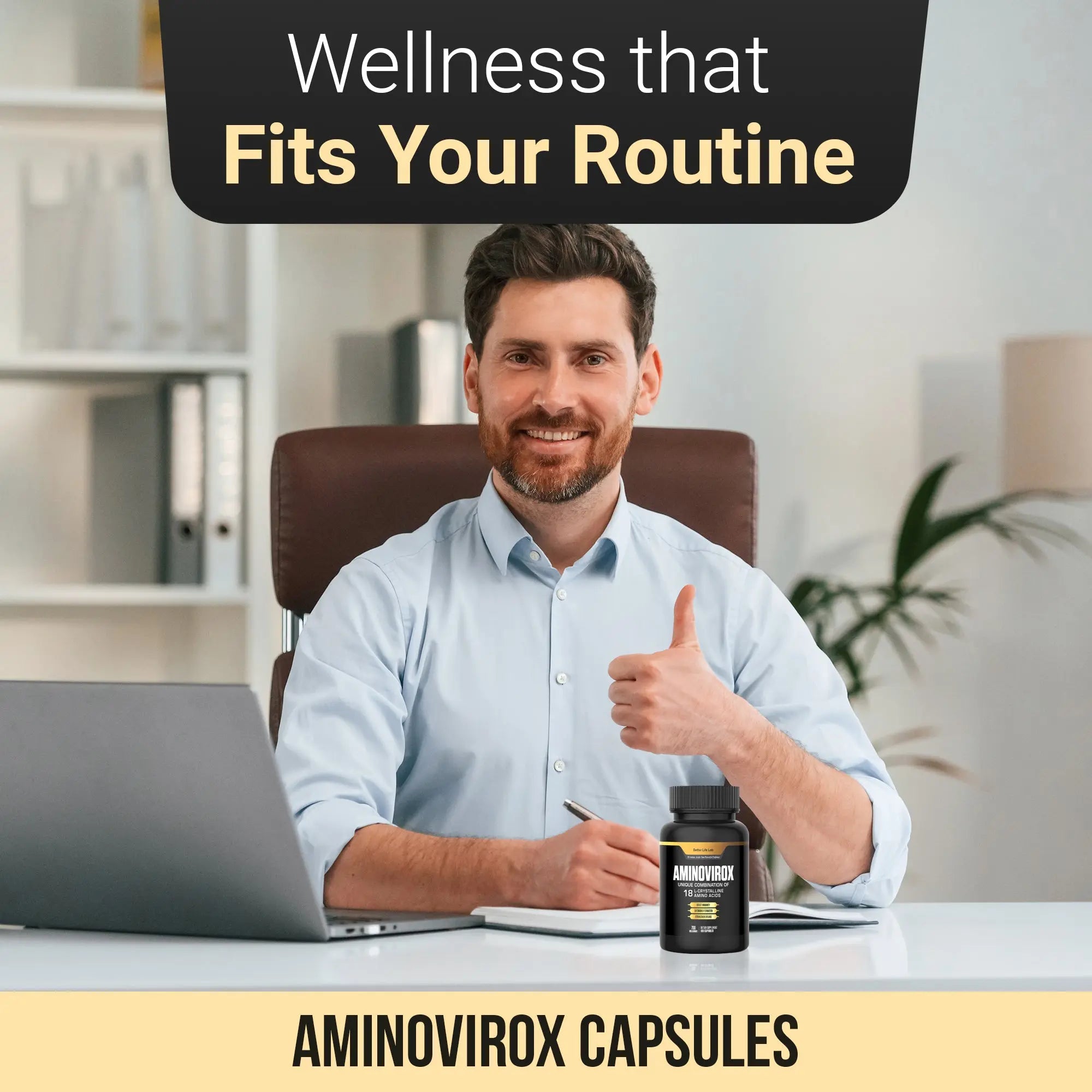 Aminovirox™ – Advanced Amino Acid & Immune Support Formula Better Life Lab