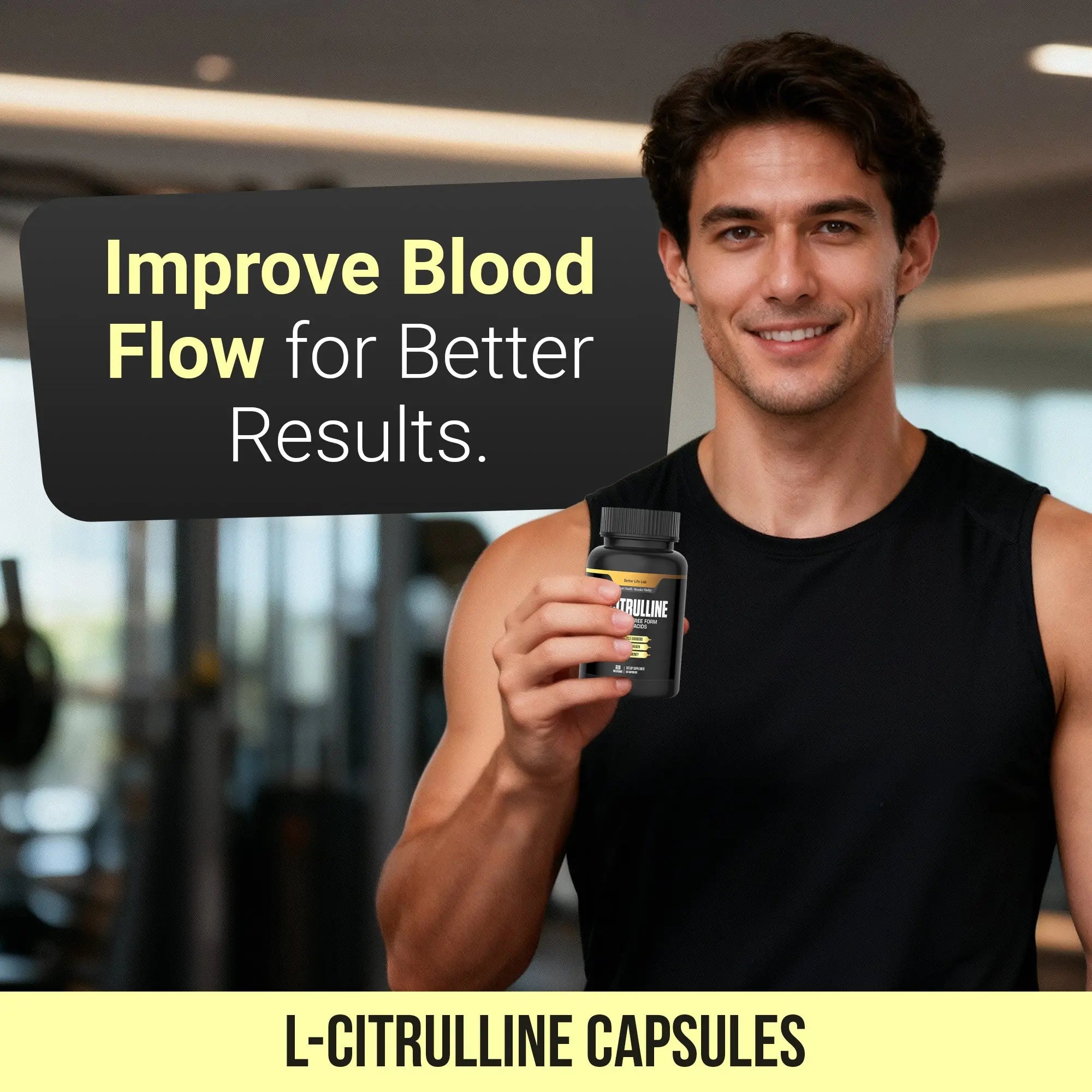 L-Citrulline – Singular Free-Form Amino Acid for Vascular Health & Energy Better Life Lab