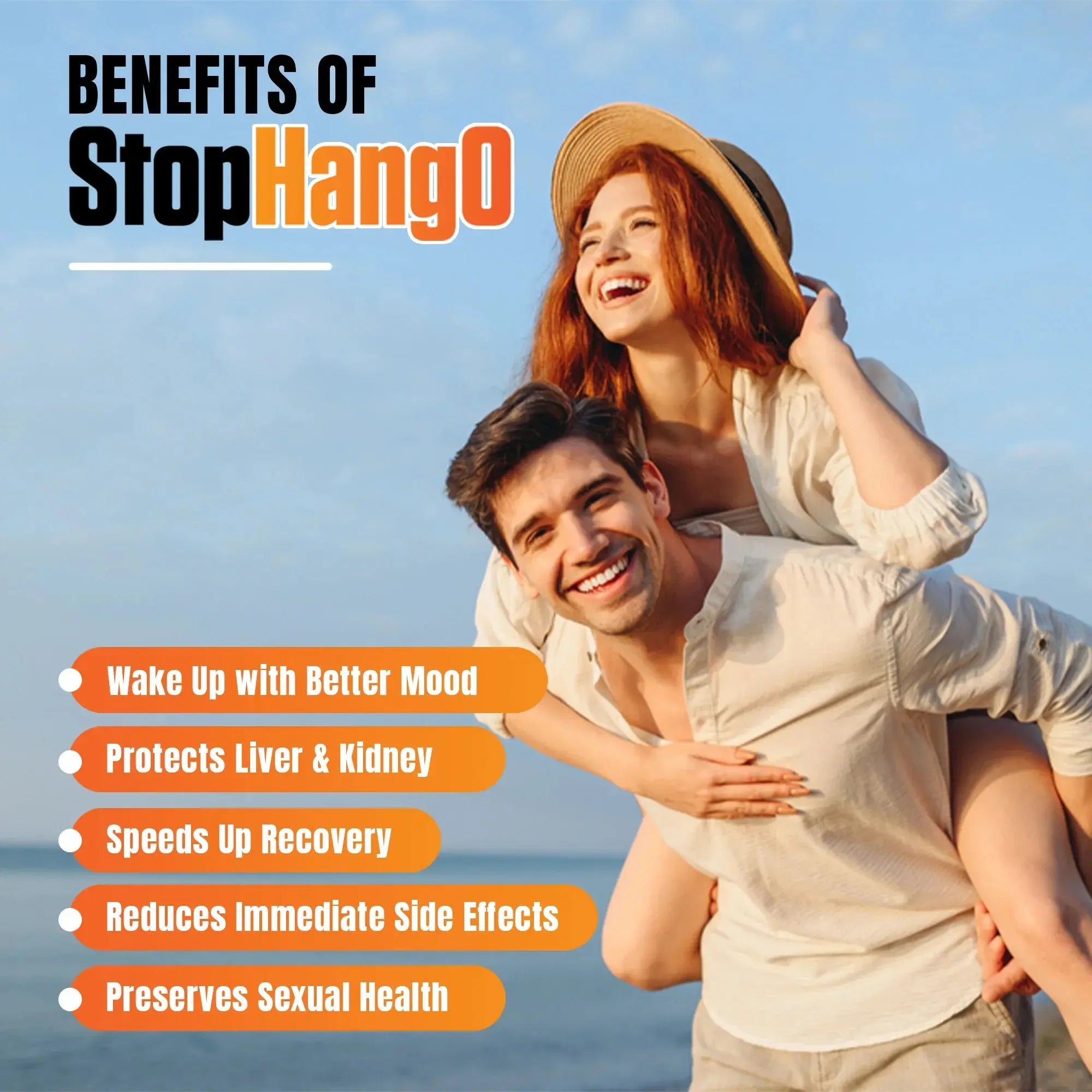 StopHangO for Post Celebration and Morning Relief - Your Ultimate Hangover Solution - Better Life Lab