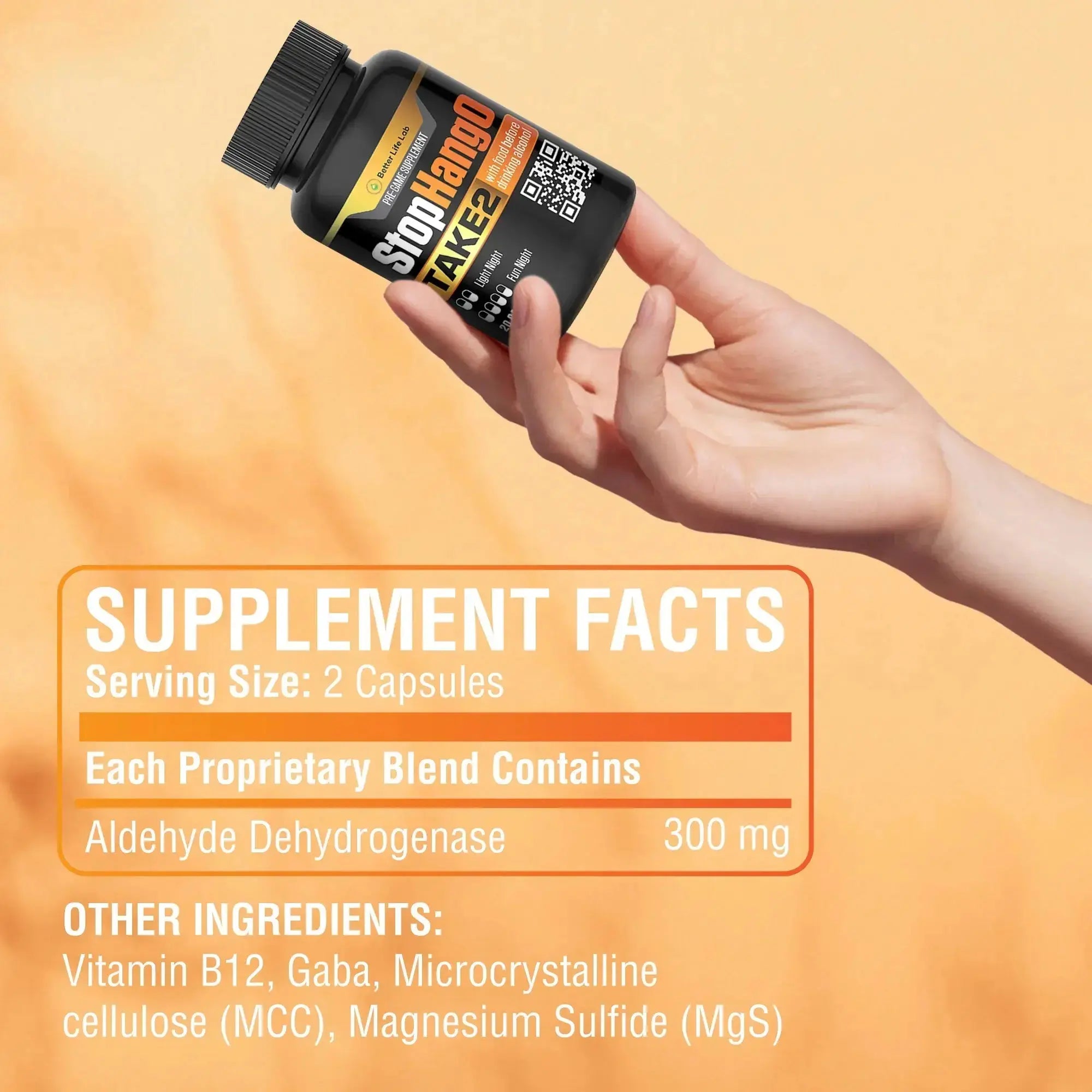 StopHangO for Post Celebration and Morning Relief - Your Ultimate Hangover Solution - Better Life Lab