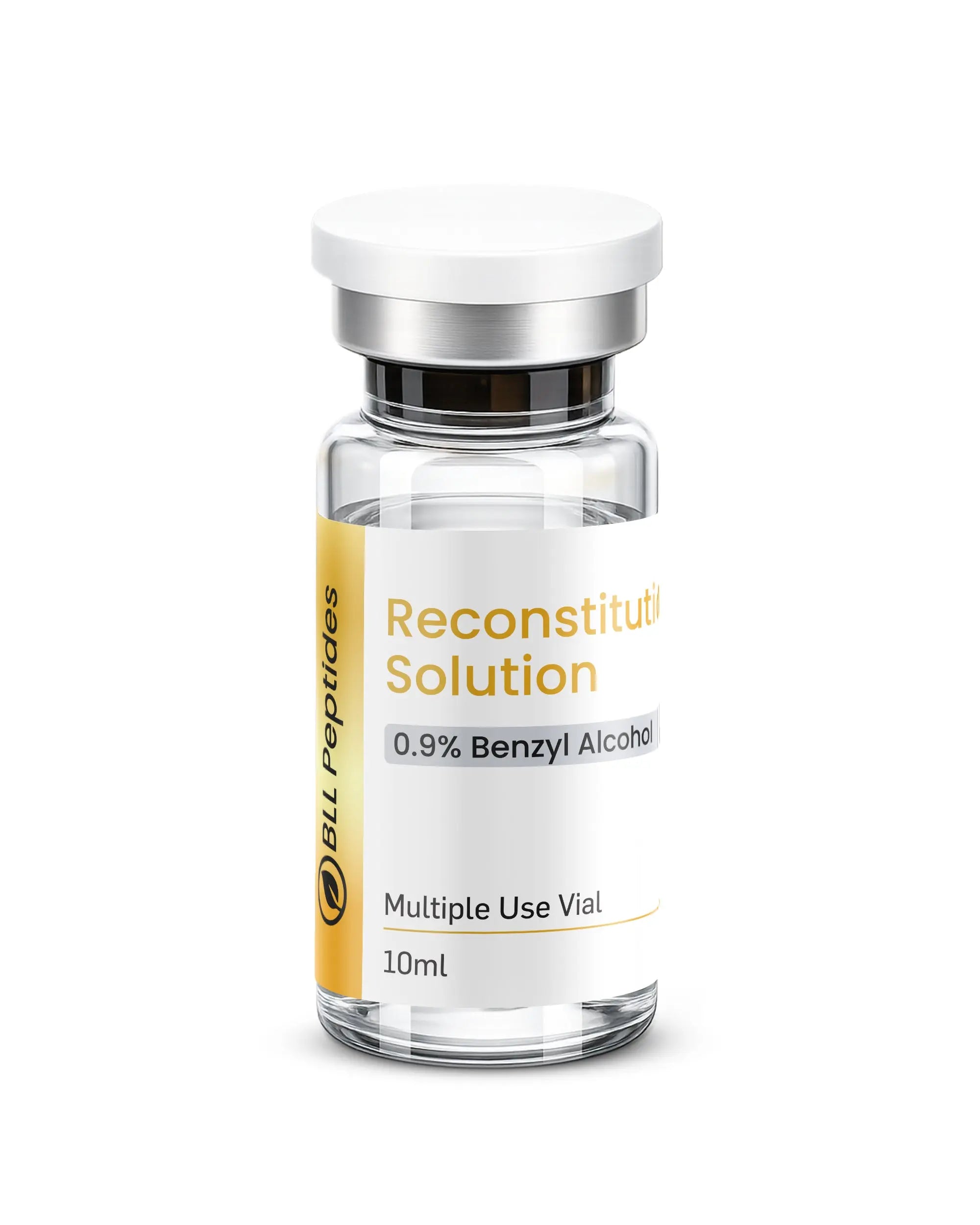 Better Life Lab reconstitution solution in a triple-sealed 10 mL lab-grade glass vial