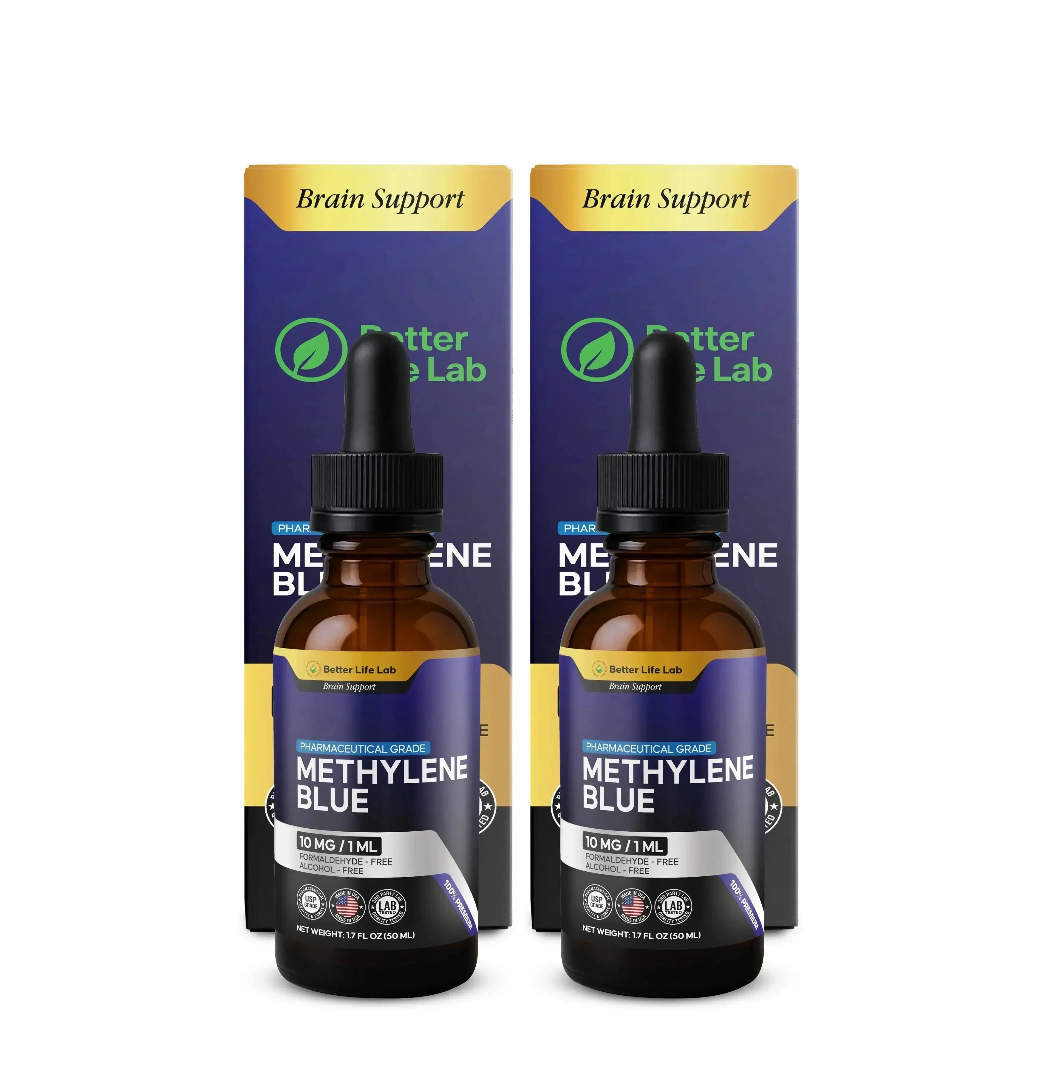 Pharma-Grade Methylene Blue Supplements – Enhance Focus, Memory & Cognitive Energy Better Life Lab