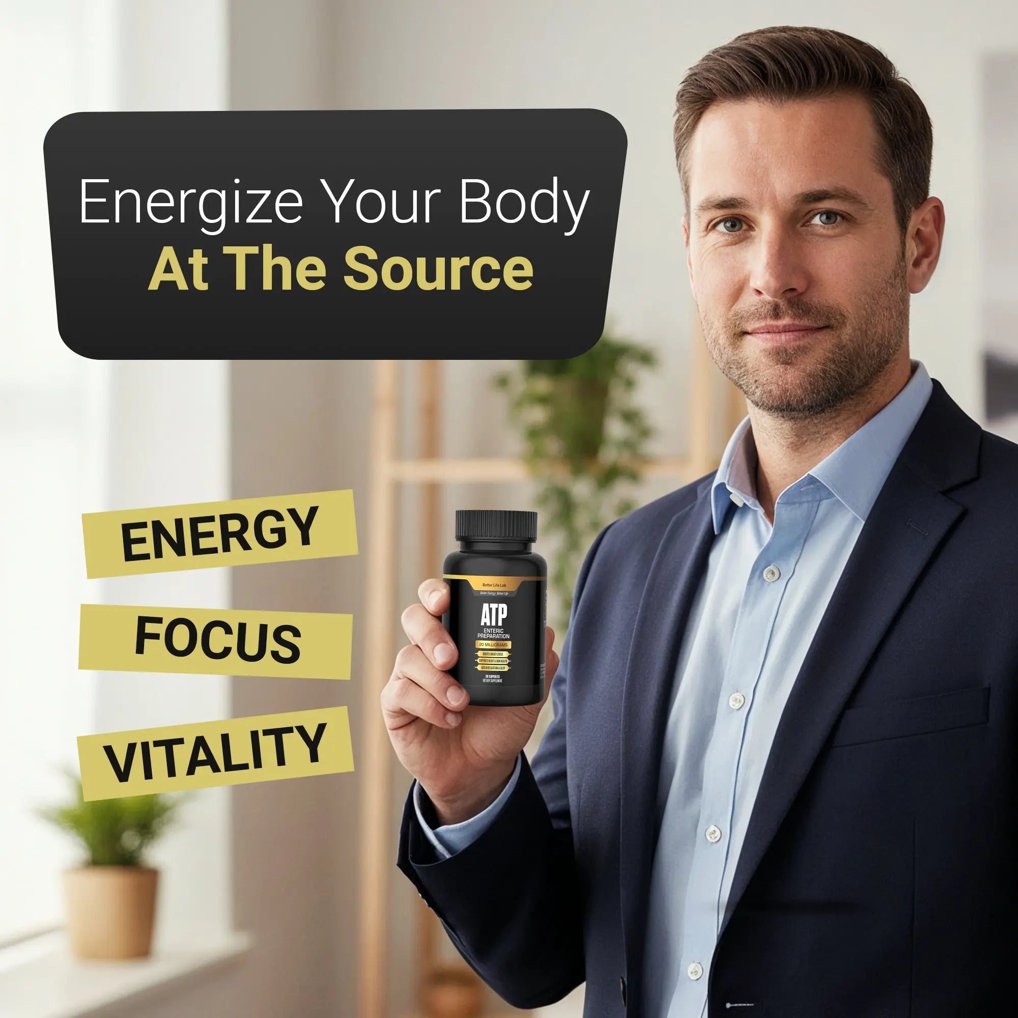ATP – Cellular Energy & Mitochondrial Support Better Life Lab