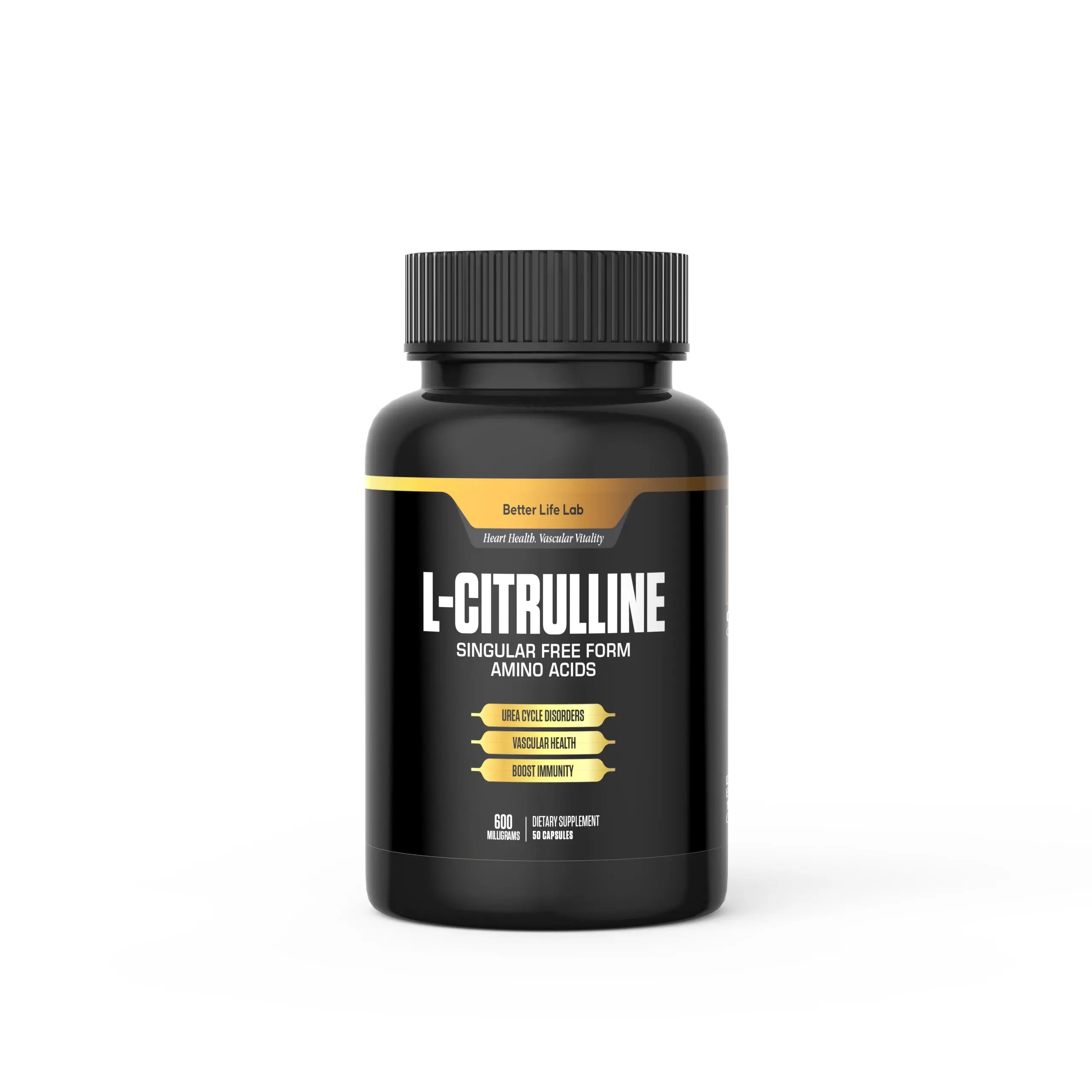 L-Citrulline – Singular Free-Form Amino Acid for Vascular Health & Energy Better Life Lab