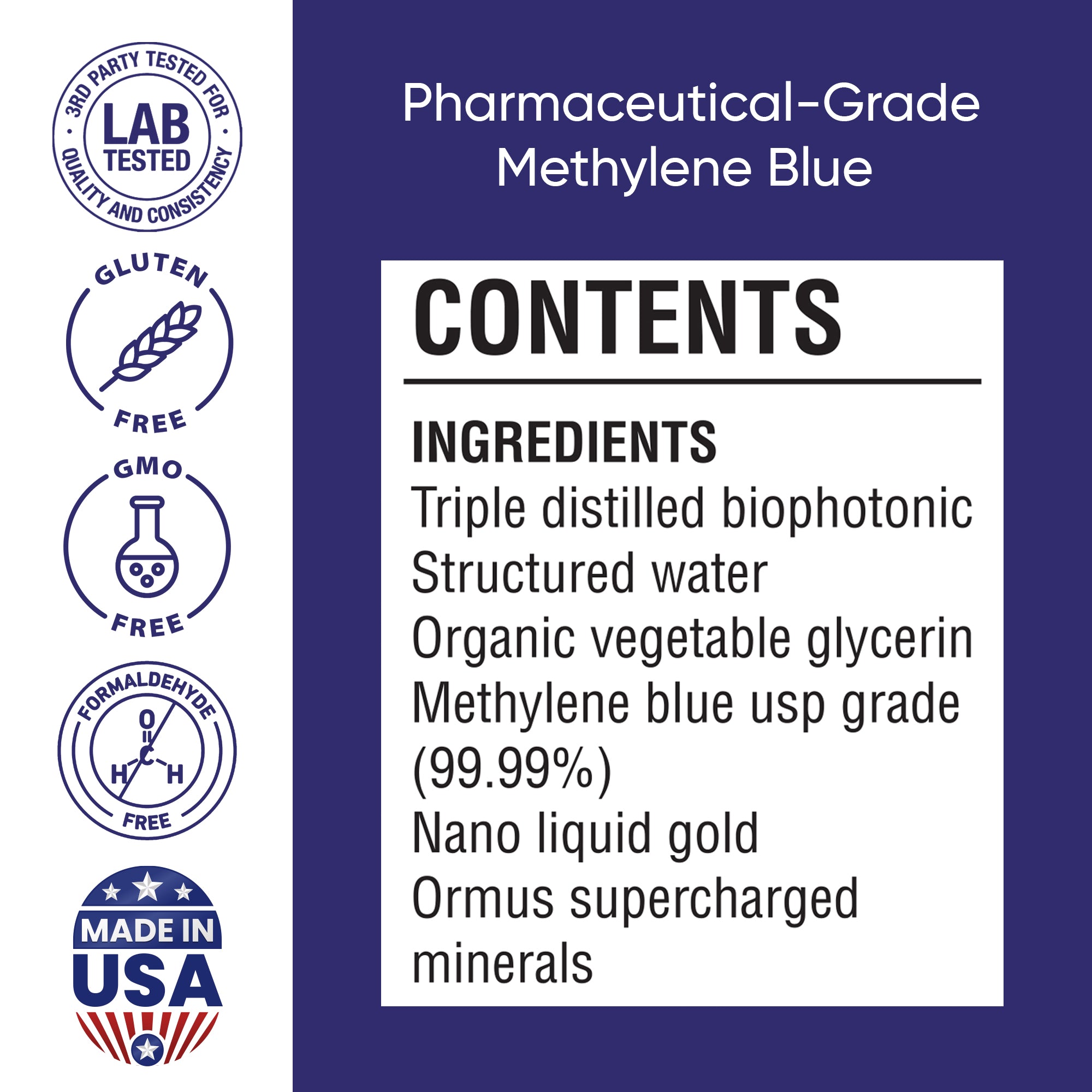 Pharma-Grade Methylene Blue Supplements – Enhance Focus, Memory & Cognitive Energy