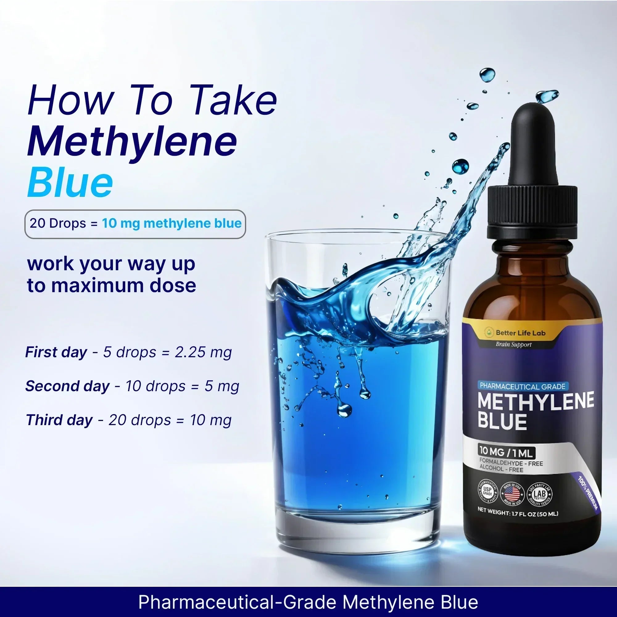 Pharma-Grade Methylene Blue Supplements – Enhance Focus, Memory & Cognitive Energy