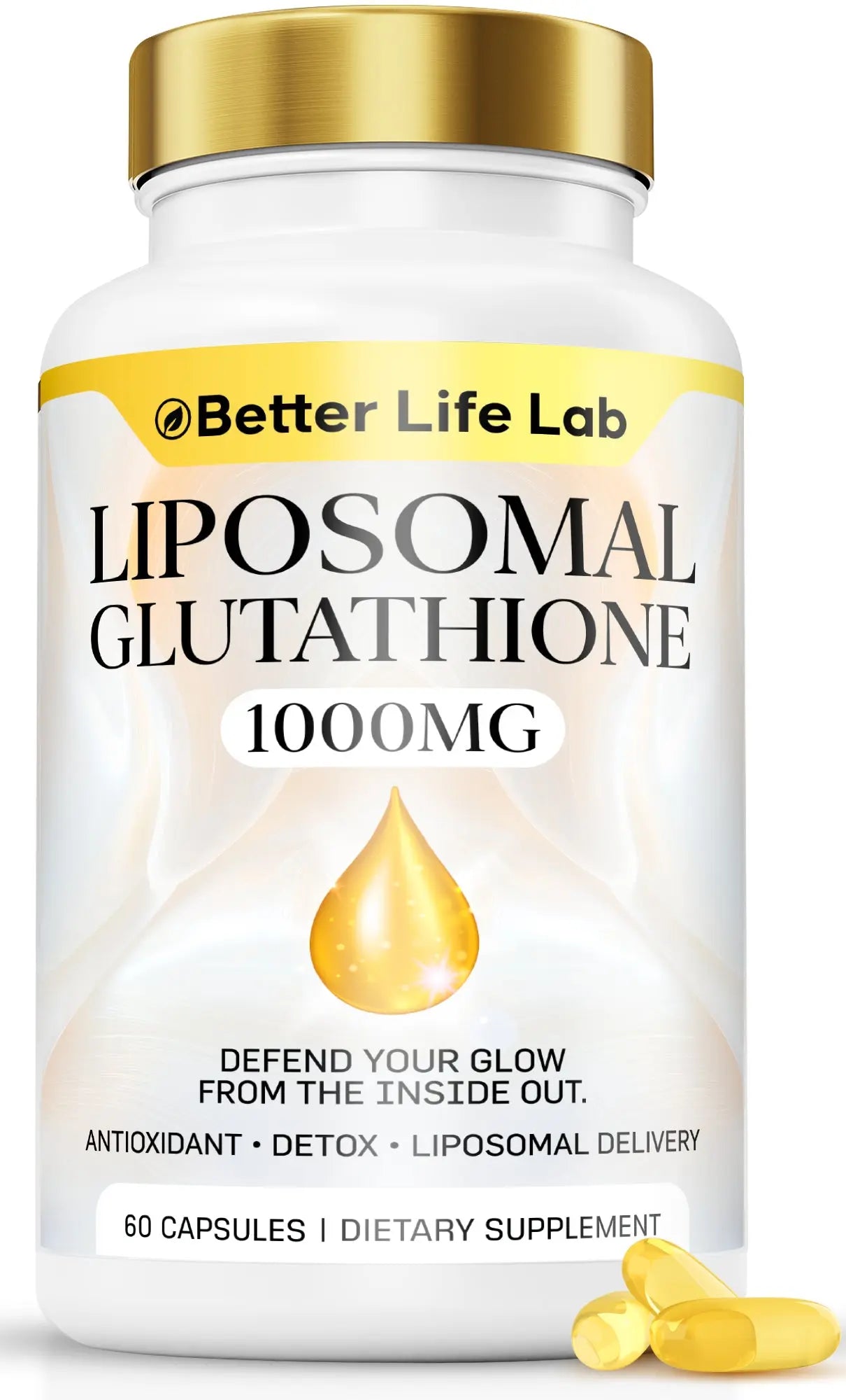 Liposomal Glutathione — Enhanced Absorption Antioxidant Formula Better Life Lab