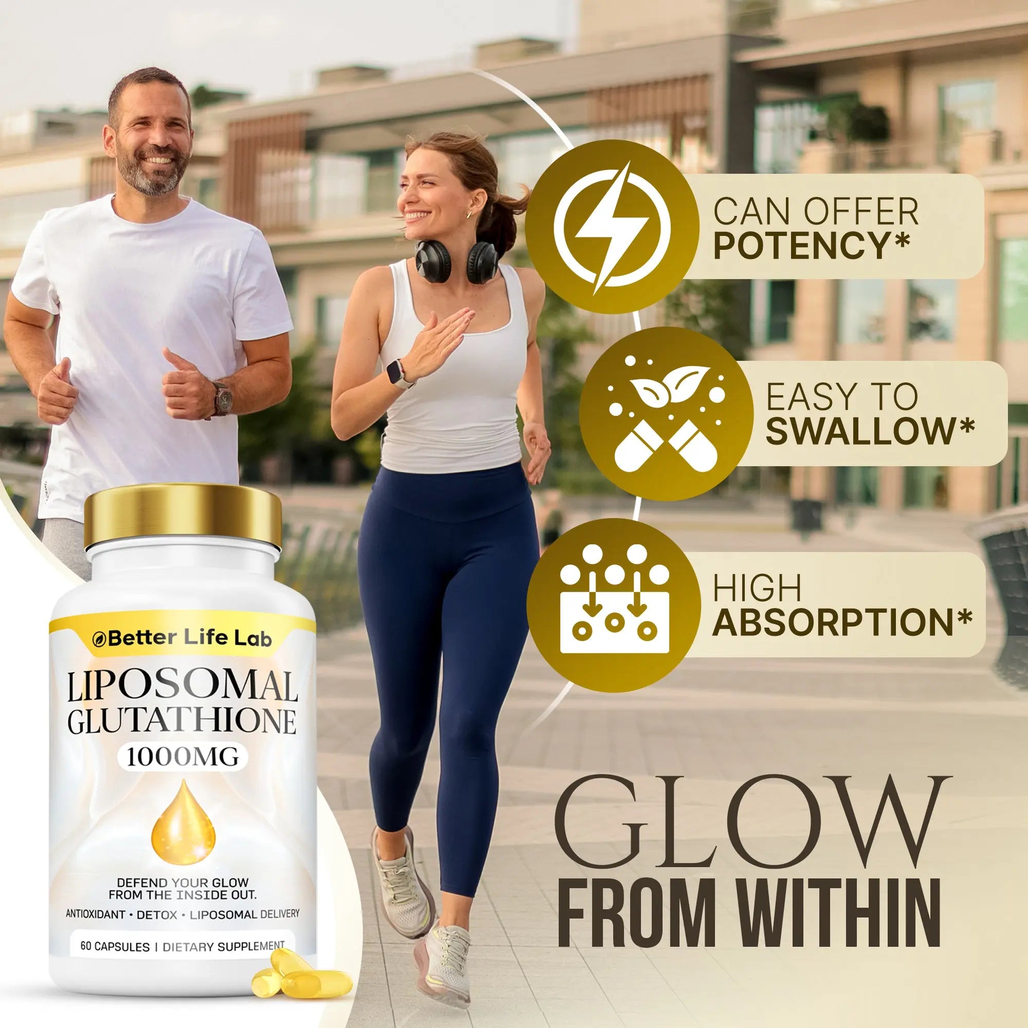 Liposomal Glutathione — Enhanced Absorption Antioxidant Formula Better Life Lab