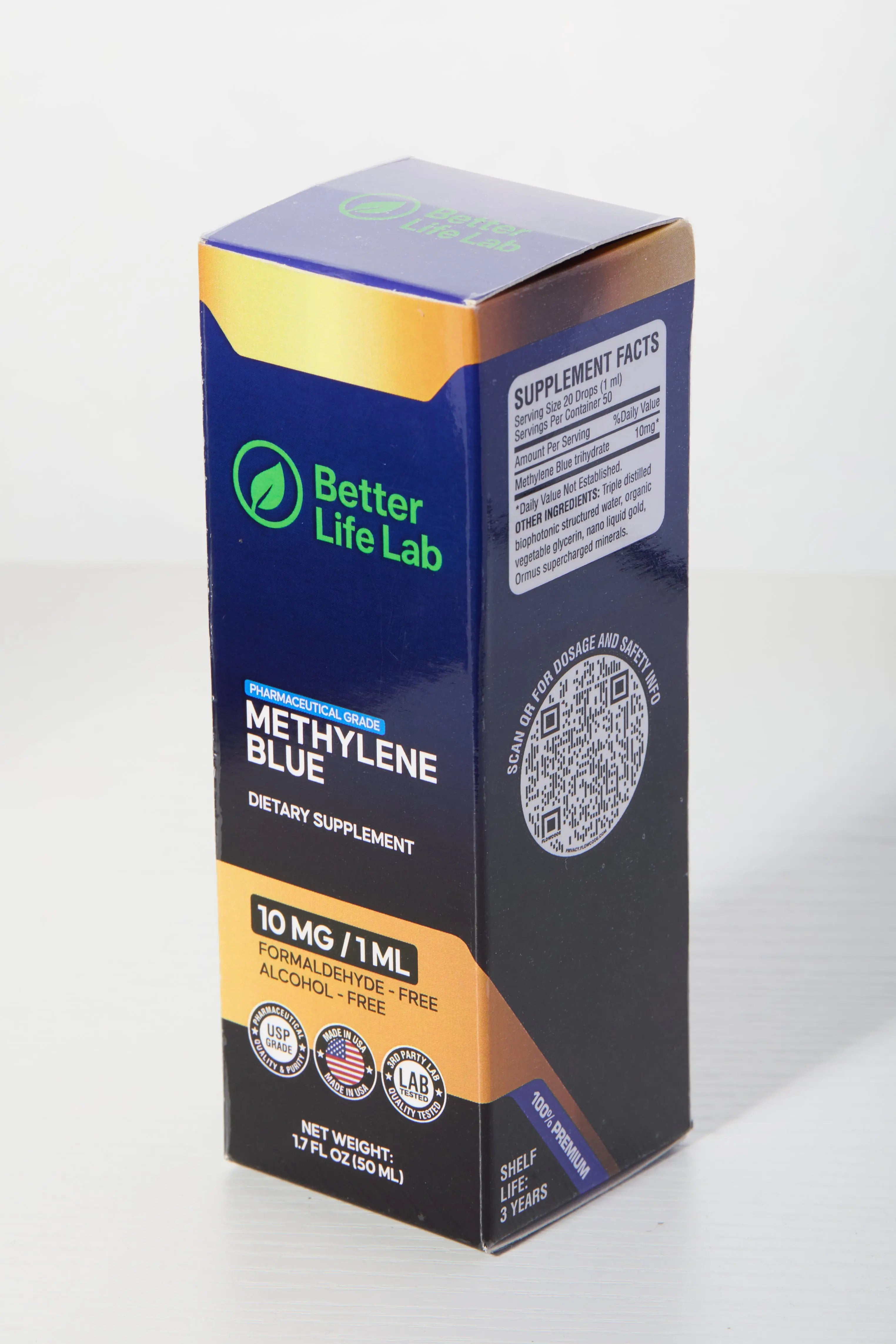 Better Life Lab Methylene Blue (USP Grade) Pharma Grade Supplements (2 Pack) - Premium Health Supplement Bundle - Image 2